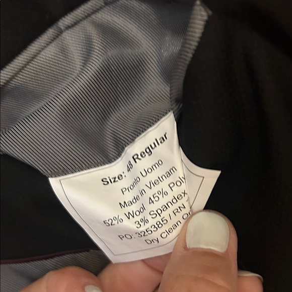 Nordstrom Men's Classic Black Blazer - Picture 5 of 5